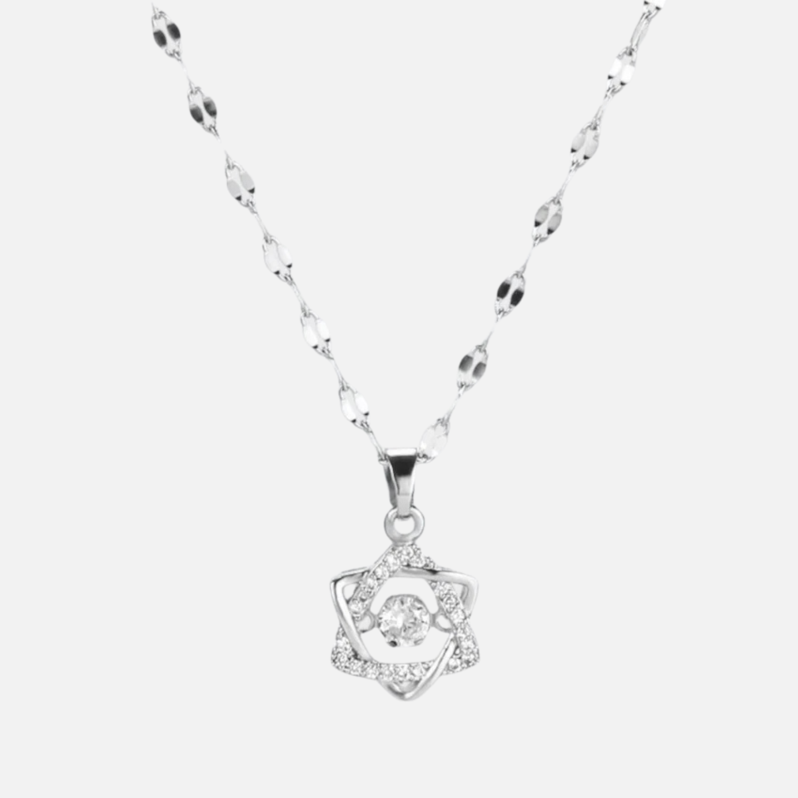 Star Of David Gem Pendant