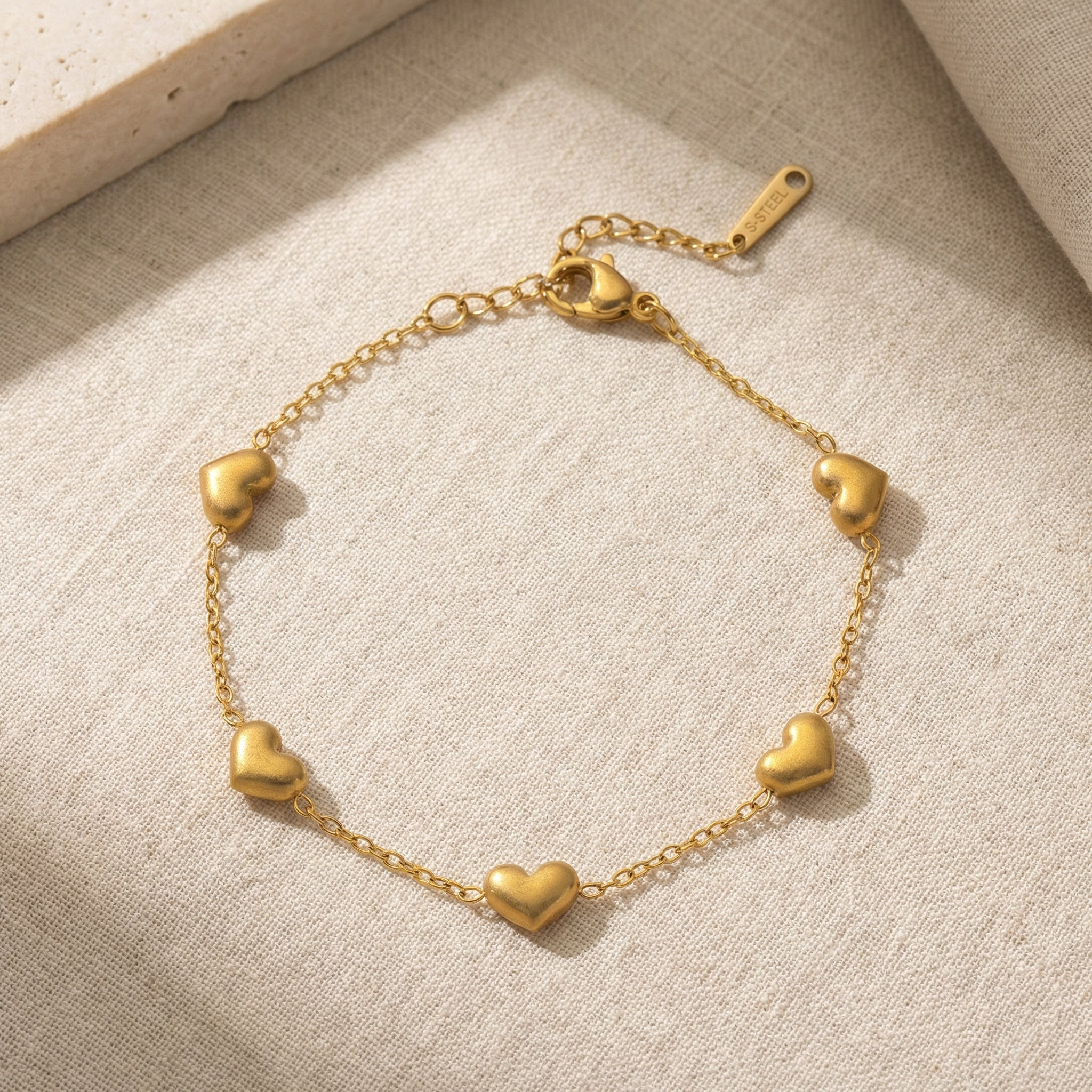 Mini-bracelet Cœur d'Israël