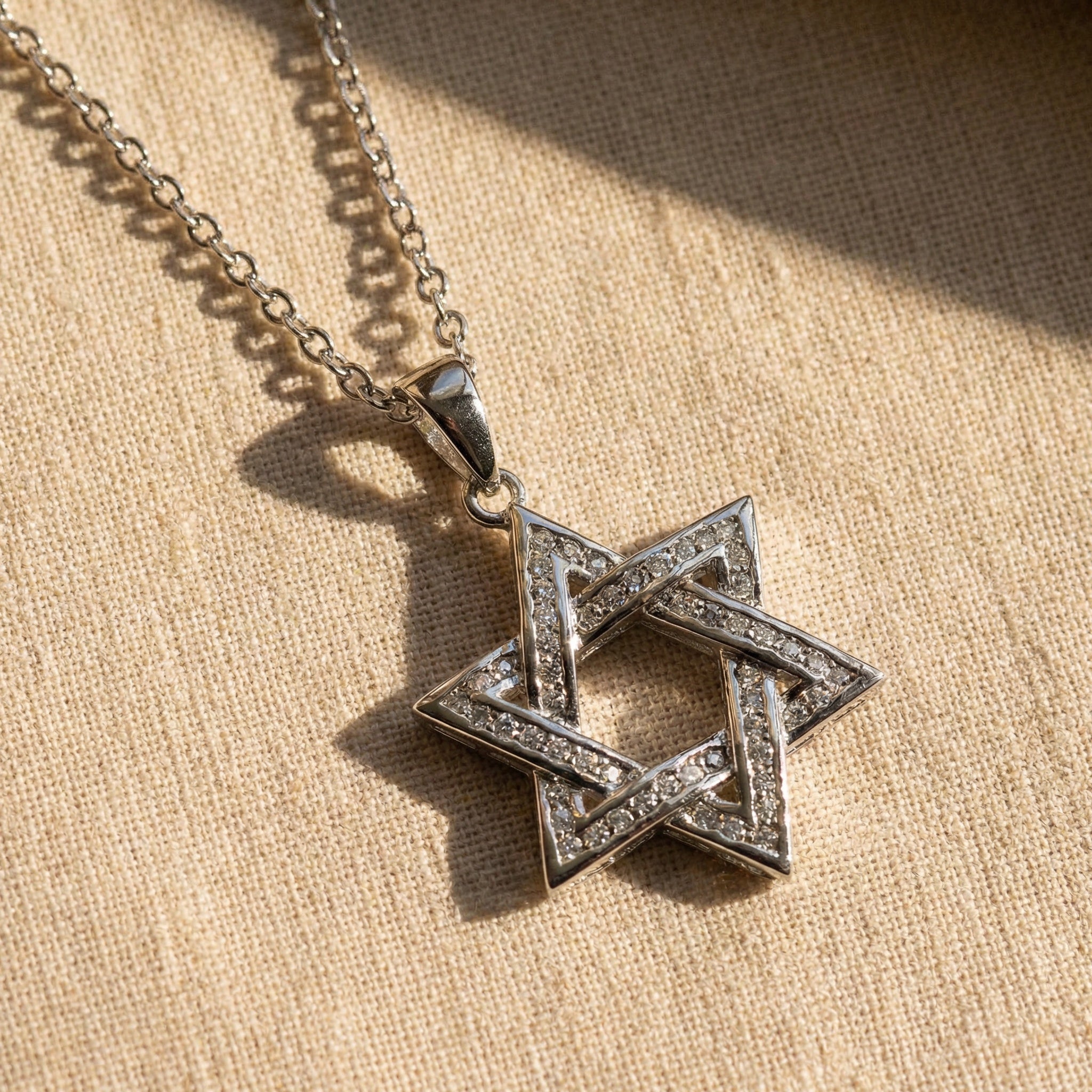 Star of David Energy Necklace