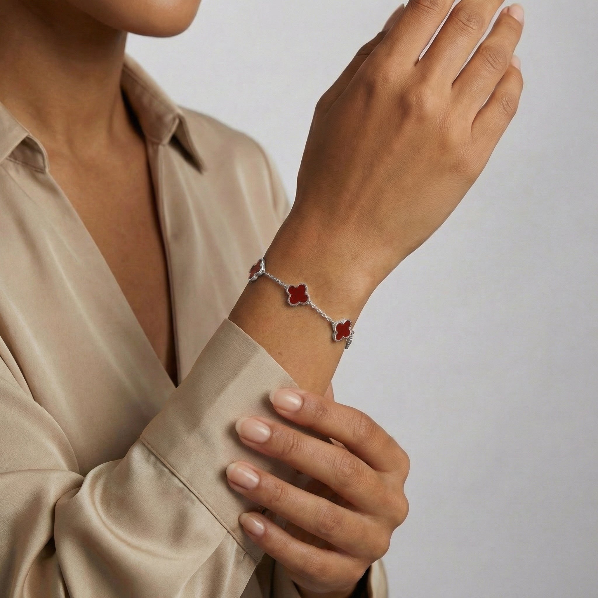 Bracelet Ahava argenté