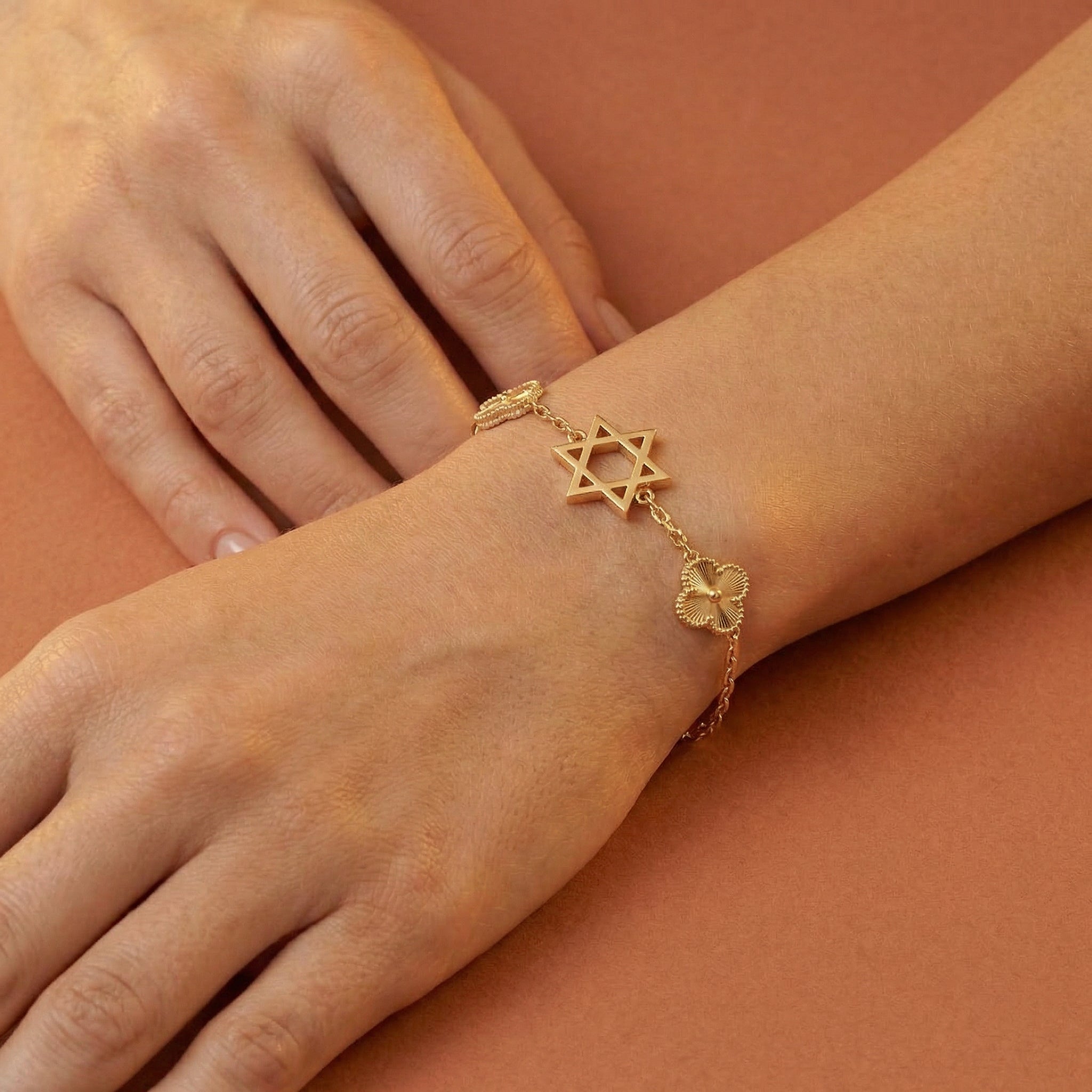 Star of Clover Bracelet