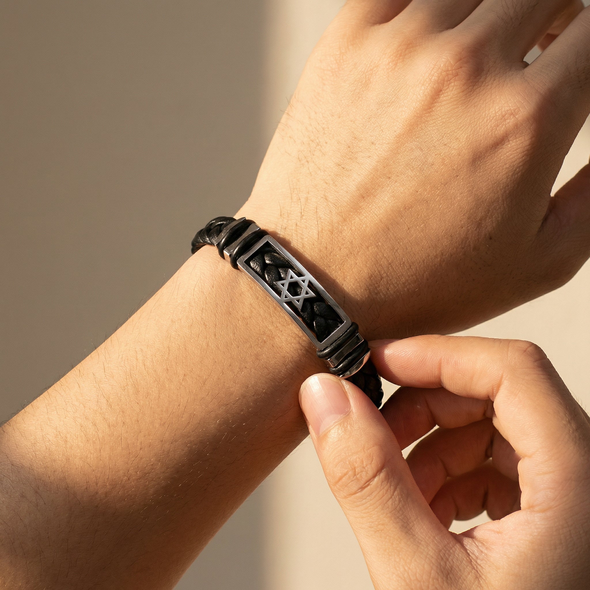 Star of David Clasp Bracelet